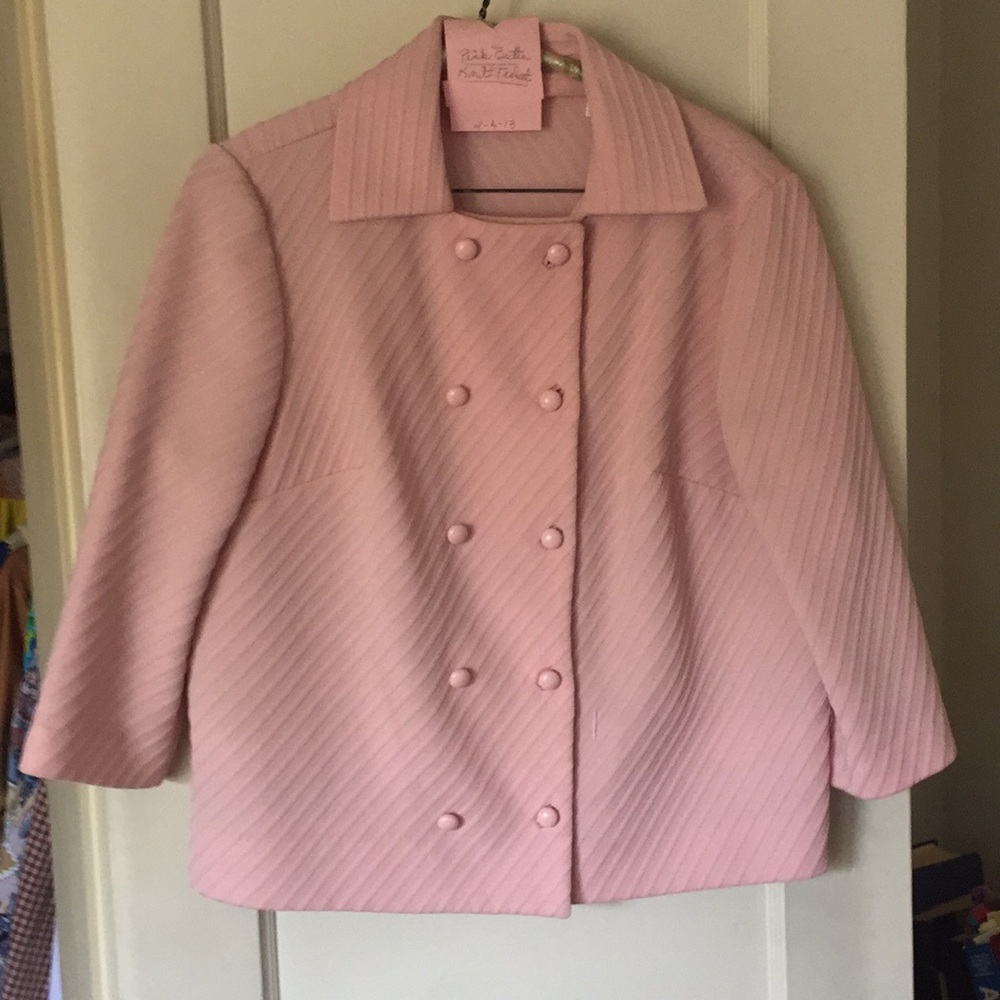 VINTAGE PINK BLAZER